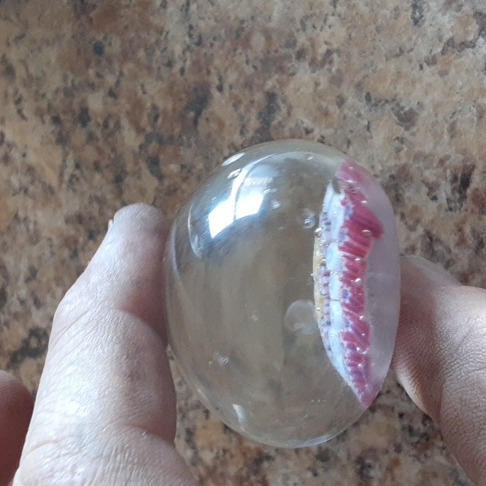 Small Murano(made In Italy) Paperweight - Picture 5 of 6